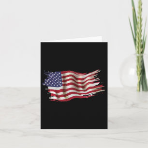USA-Flagge Patriotisch 4. Juli Amerika Tag der Una Karte