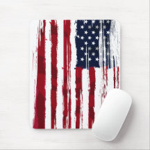 USA-Flagge Patriotisch Amerikanisch Rot Weiß Blau