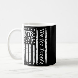 USA-Flagge Patriotische Geschichte 1776 2026 250. Kaffeetasse