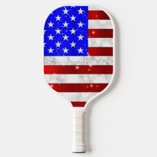USA-Flagge Pickleball Schläger