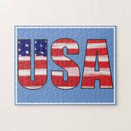 USA-Flagge Puzzle