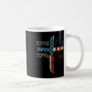 Usa-Flagge Religiöser Spruch 4. Juli Christlicher Kaffeetasse