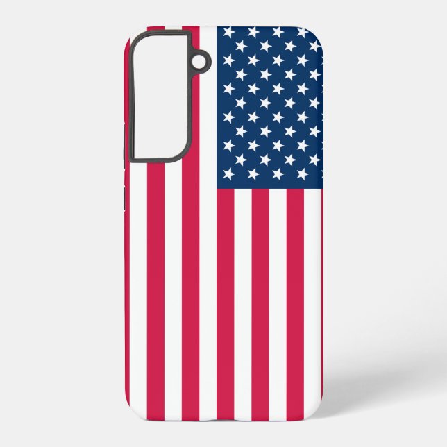 USA-Flagge Samsung Galaxy Hülle (Rückseite)