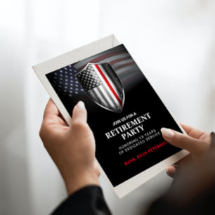 USA-Flagge   Schild mit dünner roter Linie   Schwa Einladung