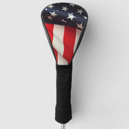 USA-Flagge schließen Golf Headcover