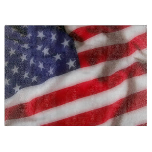 USA-Flagge Schneidebrett