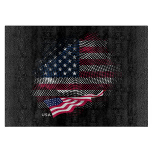 USA-Flagge Schneidebrett