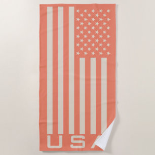 USA-Flagge Strandtuch