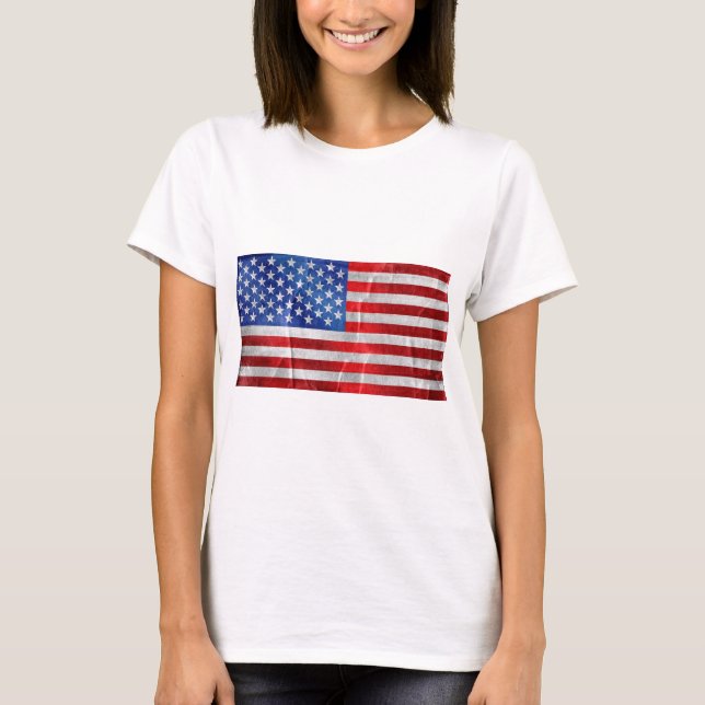 usa-Flagge T-Shirt (Vorderseite)