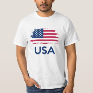USA-Flagge  T-Shirt