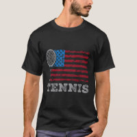 USA-Flagge Tennis Männer Frauen US-Tennisliebhaber