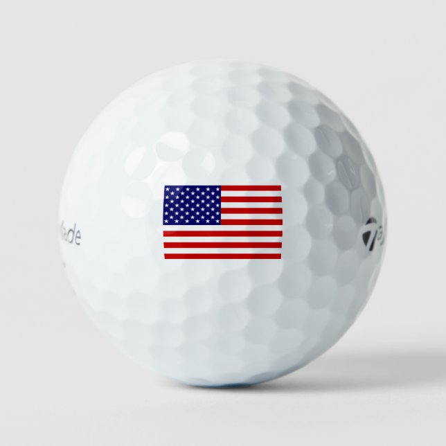 USA-Flagge tmtp5 gbcnt Golfball (Vorderseite)
