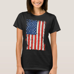 USA-Flagge vierter Juli patriotischer amerikanisch T-Shirt