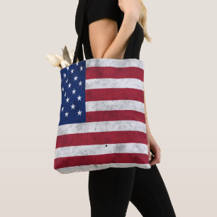 USA-Flagge vintage rot weiß blau Amerika patriotis