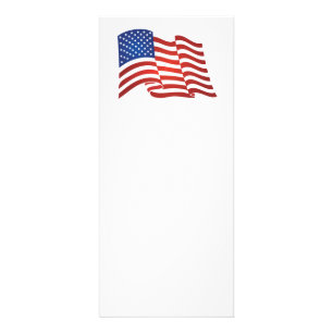 USA-Flagge Werbekarte
