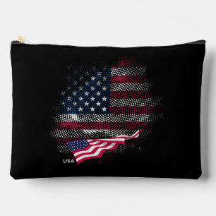 USA-Flagge Zubehörtasche