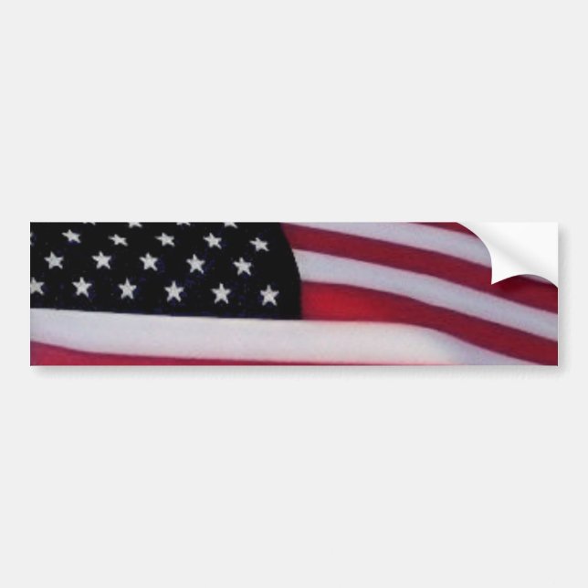 USA-Flaggen-Autoaufkleber Autoaufkleber (Vorne)