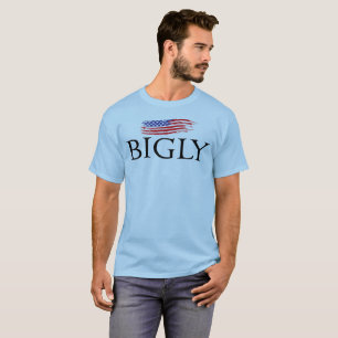 USA Flaggen-T - Shirt bigly