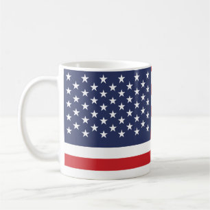 USA-Flaggen-Tasse Kaffeetasse