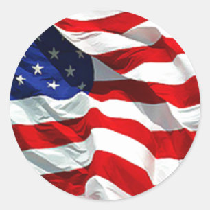 USA Flaggenaufkleber und Umschlag Aufkleber