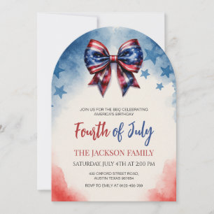 USA-Flaggenbogen 4. Juli Party-Tor Einladung
