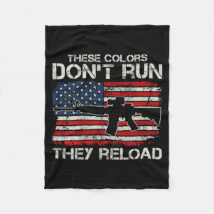 USA-Flaggenfarben verlaufen nicht, sie laden nach Fleecedecke