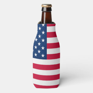 USA Flaggenflasche Cooler Flaschenkühler