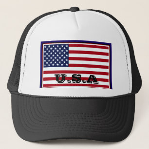 USA-Flaggenkappe Truckerkappe