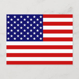 USA-Flaggenkatalog Postkarte