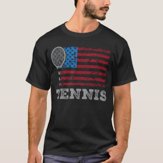 USA-Flaggennis Herren Damen USennis Loveream Sport T-Shirt