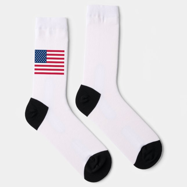 USA Flaggensocken - USA Socken (Rechts)