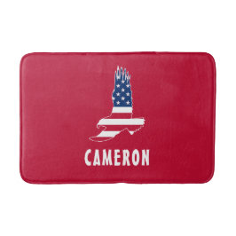 USA Flaggenstaat American Eagle America 4. Juli Na Badematte