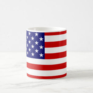 USA Flaggenstaat Kaffeetasse