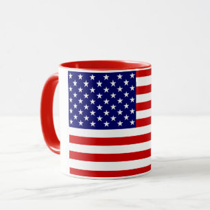 USA-Flaggenstaat Tasse