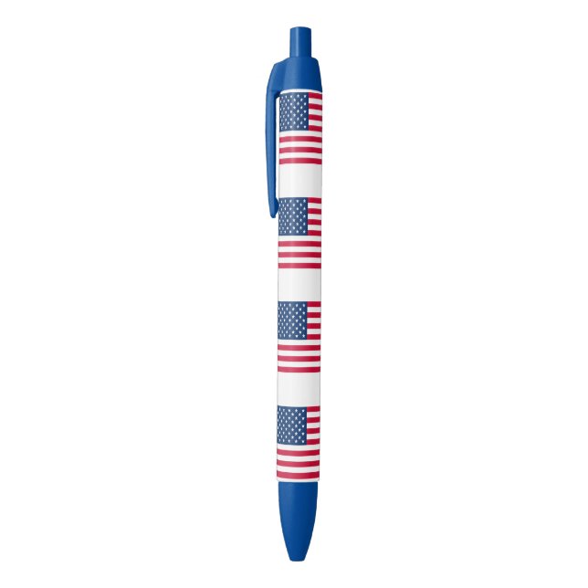 USA Flags Pen - Patriotic Kugelschreiber (Oberseite (Vertikal))