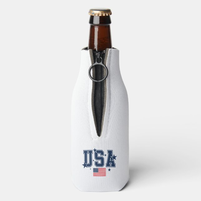 USA Flaschenkühler (Flasche Rückseite)