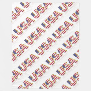 USA FLEECEDECKE
