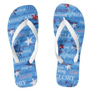 USA FLIP FLOPS