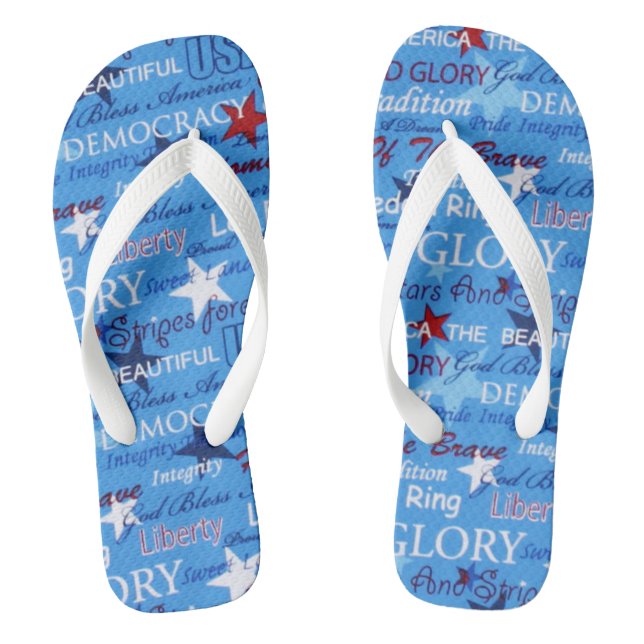 USA FLIP FLOPS (Fußbett)
