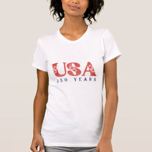 USA Floral 250 Jahre Shirt