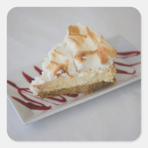 USA, Florida, Florida Panhandle, Seaside, key Quadratischer Aufkleber