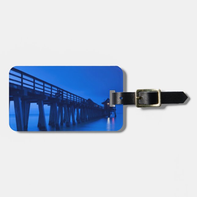 USA, Florida, Golfküste, Neapel, Neapel Pier Gepäckanhänger (Vorderseite horizontal)