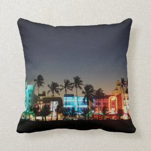 USA, Florida, Miami Beach, Ocean Drive, Art Deco Kissen