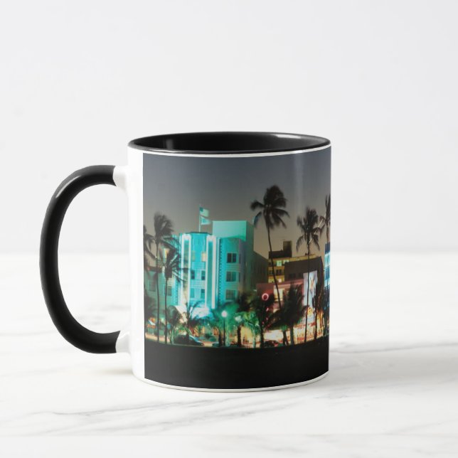USA, Florida, Miami Beach, Ocean Drive, Art Deco Tasse (Links)