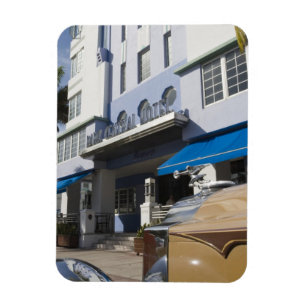 USA, Florida, Miami Beach, South Beach, Art Deco Magnet