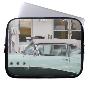 USA, Florida, Miami Beach: Südbeach, 1956 Laptopschutzhülle