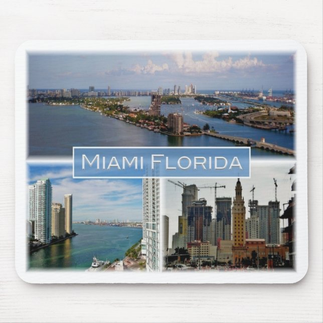 USA - Florida - Miami - Mousepad (Vorne)