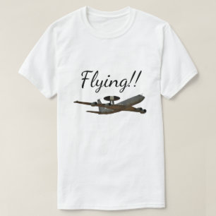 USA-Flugkarten-Design – Amerikanische Flugroute  T-Shirt