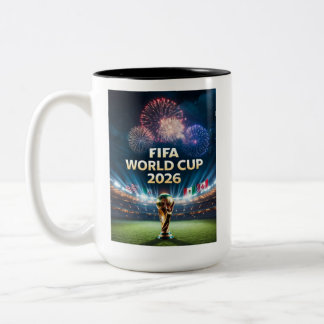 USA Football Fan 2026 | Game Day Fußball Kaffeetas Zweifarbige Tasse