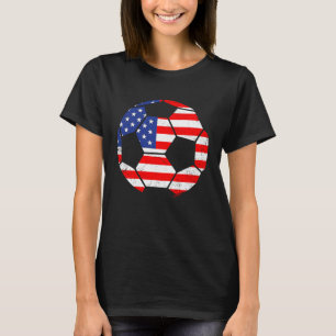 USA Football World Fußball American Fan Country Ba T-Shirt